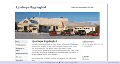 Desktop Screenshot of ljustorpsbygdegard.se